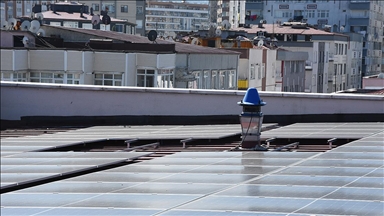Türkiye'de adliye binalarında ilk güneş enerjisi santrali Samsun'da kuruldu