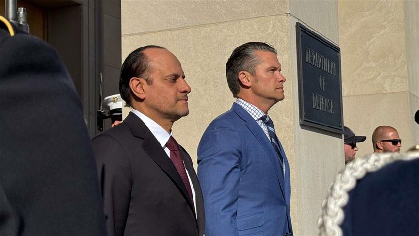 US, Qatari defense chiefs holding talks in Washington