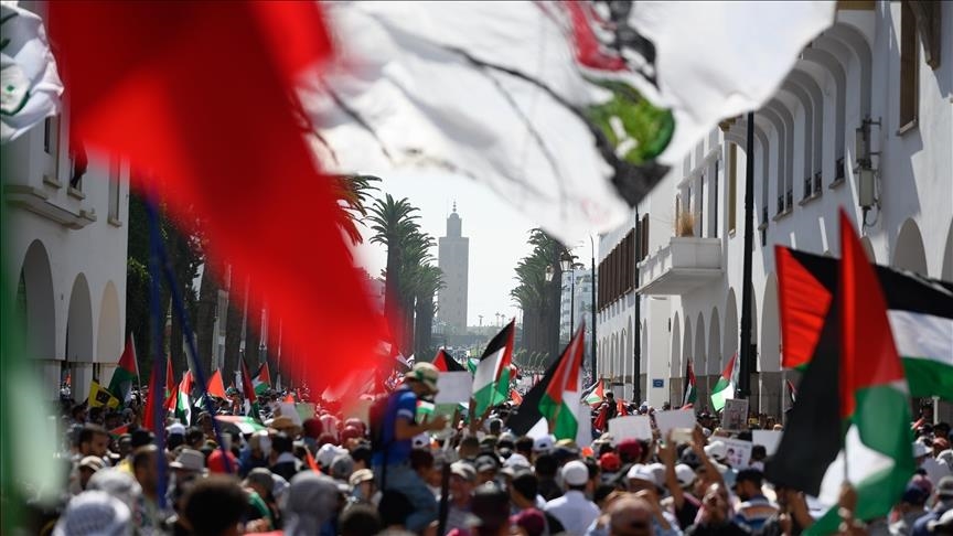 المغرب.. تنظيم أكثر من 110 مظاهرة احتفالا باتفاق وقف الحرب على غزة
