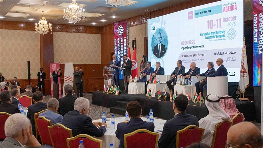Tunus’ta 5. Türk–Arap Üniversiteleri Kongresi başladı