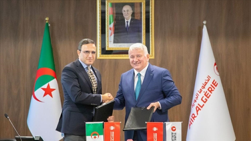اتفاق تعاون بين الخطوط الجوية التركية والجزائرية لتطوير شراكتهما