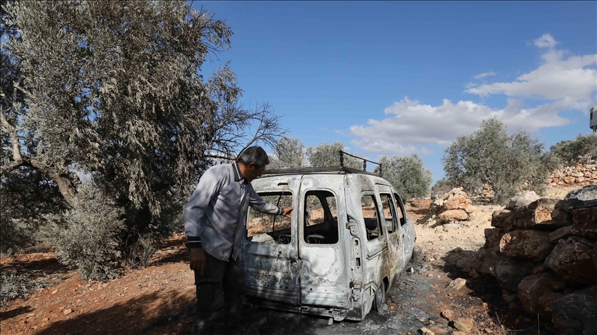 Îsraîliyan li çend deverên Şerîeya Rojava êrîşî cotkarên Filistînî yên ku zeytûn diçinîn kirin