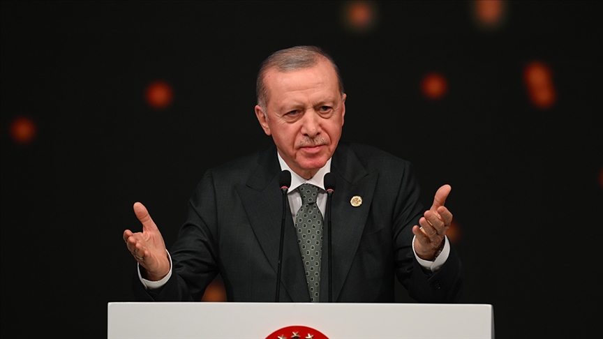 CANLI- Cumhurbaşkanı Erdoğan konuşuyor
