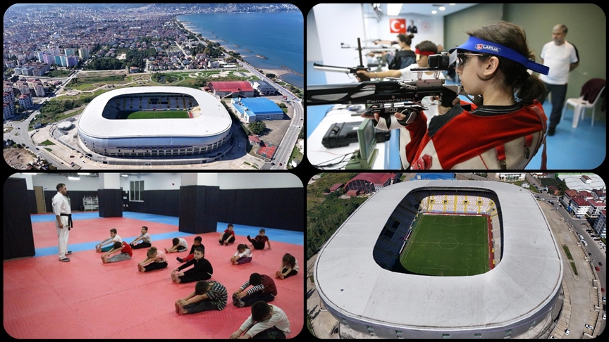 Ordu'nun "yaşayan stadı" her gün 2 bin sporseveri ağırlıyor