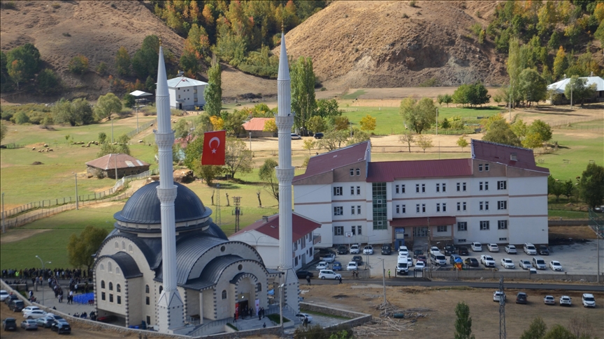 Li Mûşê mizgefta 800 kesî bi merasimê ji îbadetê ra hat vekirin