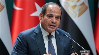 Egyptian president calls for deploying international forces in Gaza after ceasefire deal
