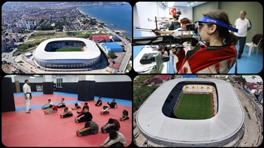 Ordu'nun "yaşayan stadı" her gün 2 bin sporseveri ağırlıyor