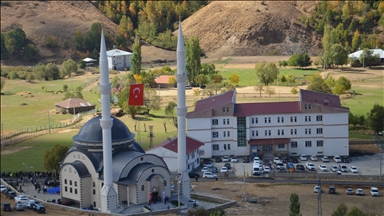Li Mûşê mizgefta 800 kesî bi merasimê ji îbadetê ra hat vekirin