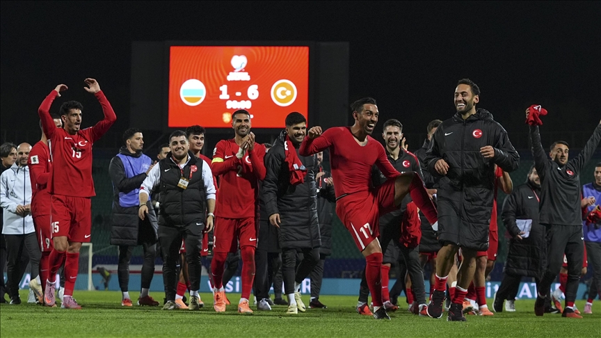 Football : La Türkiye écrase la Bulgarie 6-1 en qualifications pour la Coupe du monde 2026