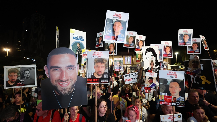 Israel says hostages expected to be released early Monday under Gaza ceasefire deal