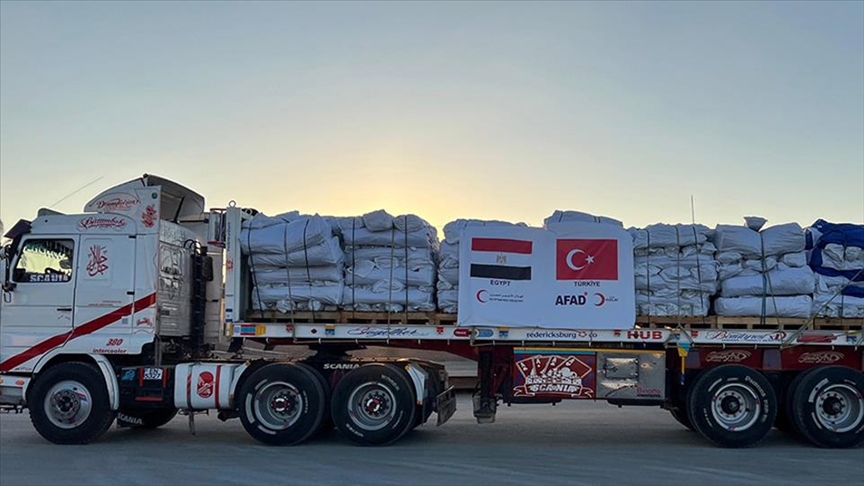 ڕاگەیاندراوی ئافاد سەبارەت بە هاوکارییەکانی تورکیا بۆ غەززە
