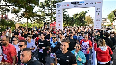 Bosphorun Quarter Marathon koşu etkinliği yapıldı