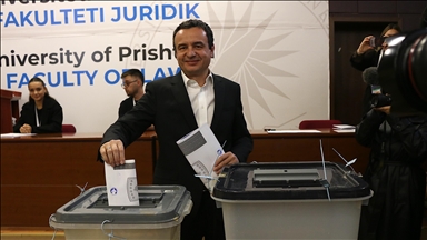 Kurti: Danas glasamo za vrtiće, škole, vodu, infrastrukturu