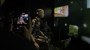 Osaka Expo 2025'te sağlık hizmetleri ve robotların yer aldığı pavyonlar ilgi odağı oldu