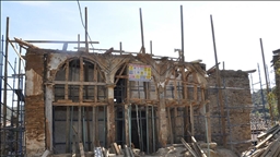 İzmir'in "hayalet köyü" Lübbey'deki tarihi cami restore ediliyor