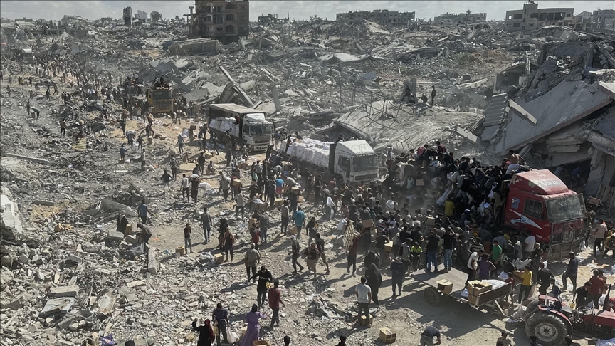UN reports 'real progress' on aid delivery to Gaza amid ceasefire