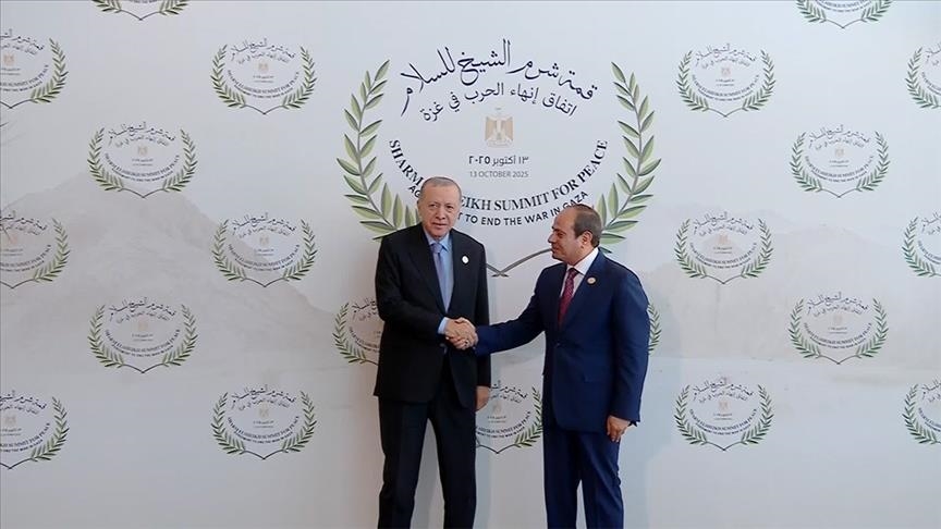 Turkish president arrives in Egypt to participate in Gaza peace summit
