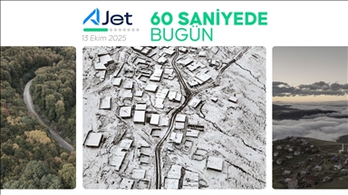 60 saniyede bugün (13 Ekim 2025)