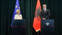 Presidentja e KE-së: Shqipëria është në rrugën e duhur drejt Bashkimit Evropian