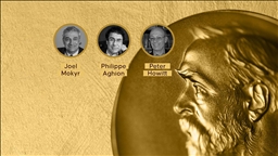 2025 Nobel Ekonomi Ödülü'nü Joel Mokyr, Philippe Aghion ve Peter Howitt kazandı