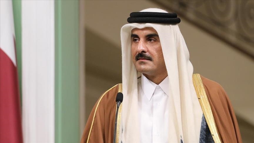 ابراز امیدواری امیر قطر به ثمربخشی نشست شرم‌الشیخ برای حل مسئله فلسطین