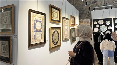 "Devr-i Tezyin Tezhip-Çini Sergisi" sanatseverlerle buluştu