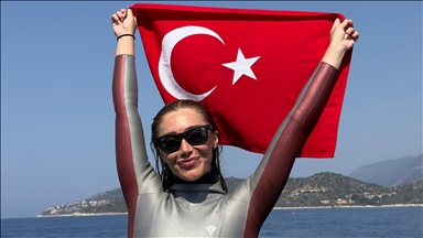 Milli dalgıç Şahika Ercümen, dünya rekoru denemesi yapacak