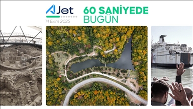 60 saniyede bugün (14 Ekim 2025)