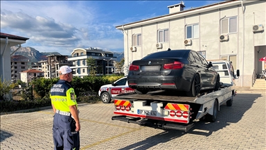 Antalya'da drift atan sürücüye 92 bin 784 lira ceza