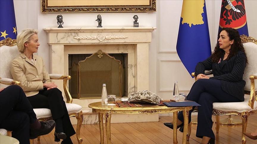 Kosova Cumhurbaşkanı Osmani, AB'den ülkesine uyguladığı cezai tedbirlerin kaldırılmasını talep etti