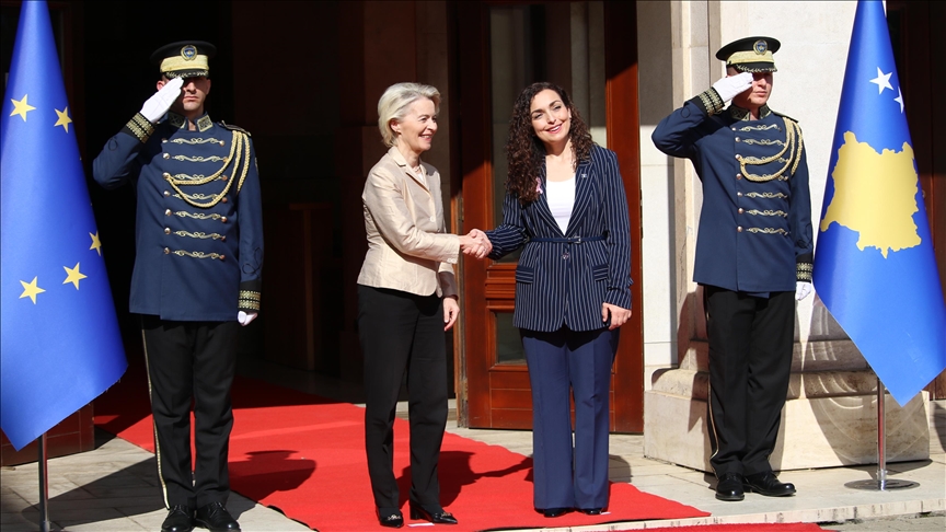 Presidentja Osmani priti në takim presidenten e KE-së, Ursula von der Leyen