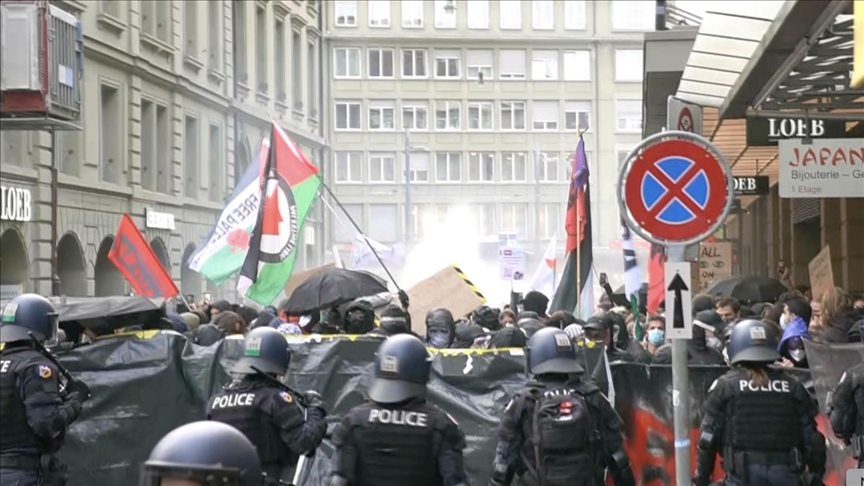 Organizers of Swiss pro-Palestinian protest demand probe into police violence