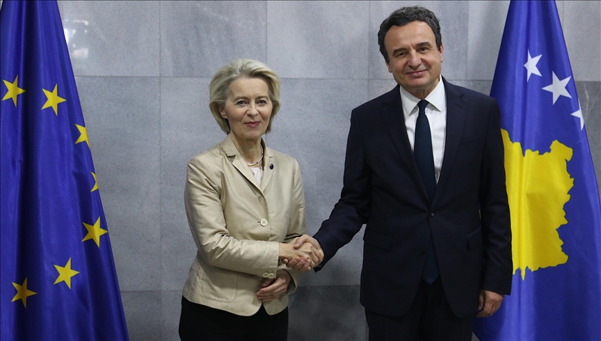 Kryeministri Kurti mirëpriti Presidenten e Komisionit Evropian, Ursula von der Leyen