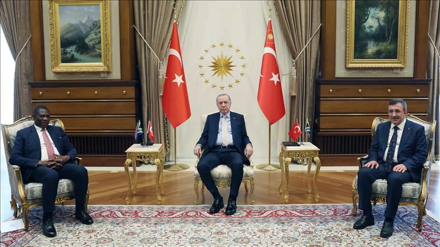 Türkiye welcomes South Africa's support for Palestinian cause, President Erdogan says
