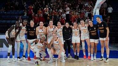 Galatasaray Çağdaş Faktoring deplasmanda Flammes Carolo Basket'i yendi