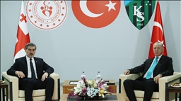 Cumhurbaşkanı Erdoğan, Gürcistan Cumhurbaşkanı Kavelaşvili ile görüştü