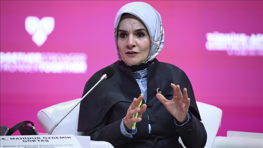 Bakan Göktaş: Türkiye'de kadınların iş hayatındaki yeri yüzde 27'den yüzde 36'ya kadar çıktı