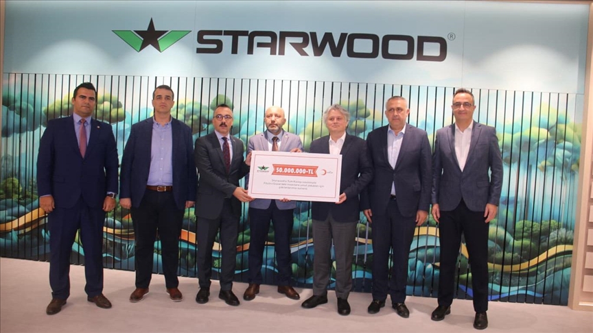 Bursa'da orman ürünleri fabrikasından Gazze'ye 50 milyon liralık yardım