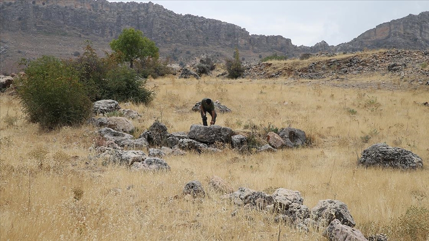 Adıyaman kırsalında Roma dönemine ait yerleşim alanı bulundu