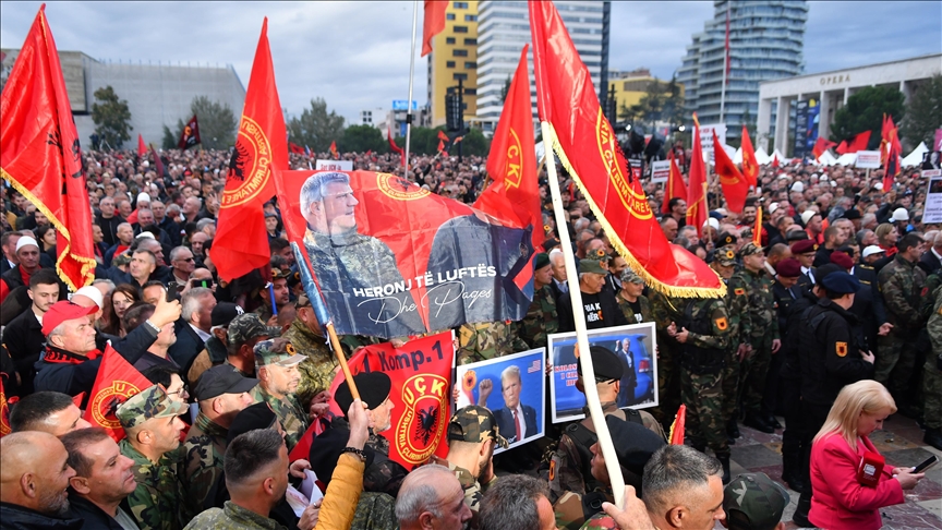 Shqipëri, protestë në mbështetje të ish-krerëve të Ushtrisë Çlirimtare të Kosovës