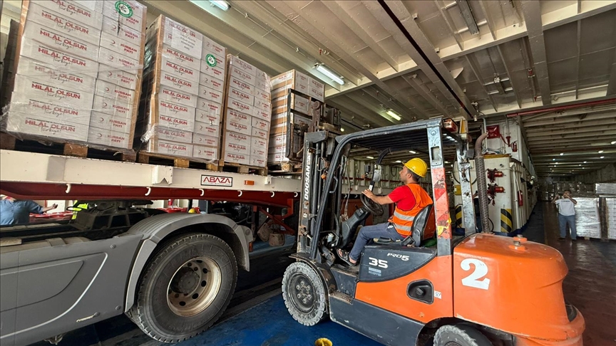 AFAD: Турция первой доставила помощь в Газу после прекращения огня