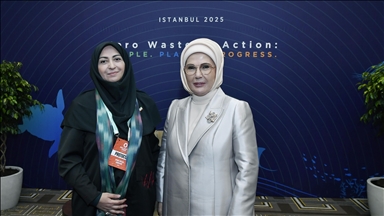 Turkish first lady meets Iran’s vice president at Zero Waste Forum, highlights Ankara-Tehran cooperation