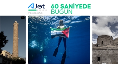 60 saniyede bugün (17 Ekim 2025)