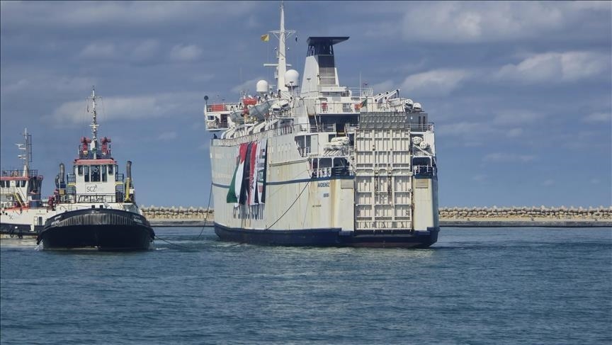 La Türkiye livre 900 tonnes d’aide humanitaire à Gaza via son 17ᵉ “Navire de la bonté”