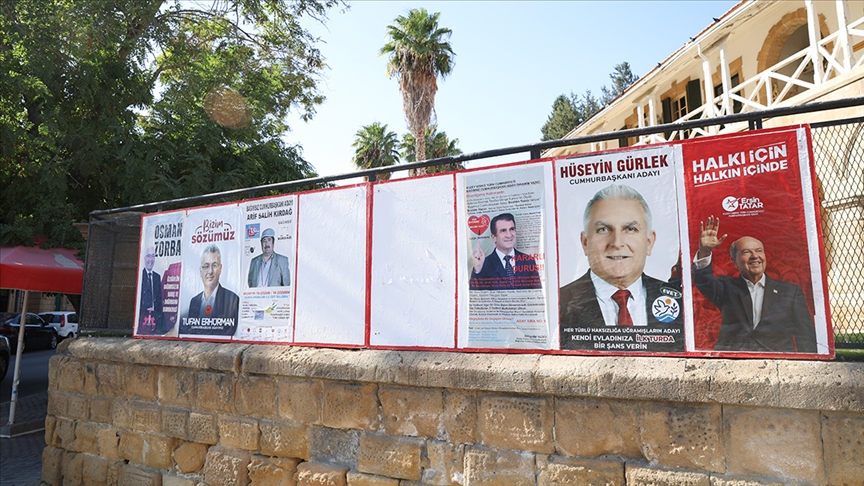 KKTC'de cumhurbaşkanı seçimi yasakları başladı