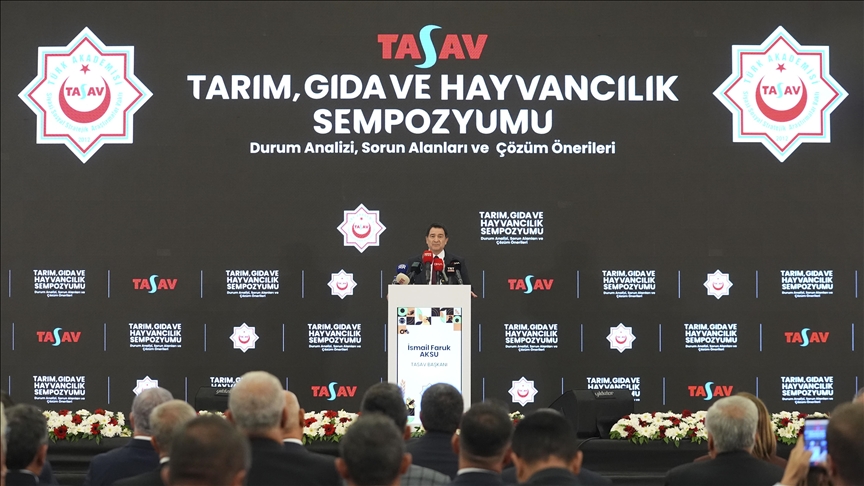 TASAV, Ankara'da "Tarım, Gıda ve Hayvancılık Sempozyumu" düzenledi