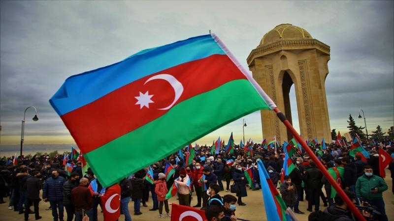گرامیداشت سی‌و‌چهارمین سالگرد استقلال جمهوری آذربایجان