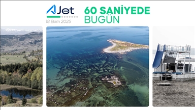 60 saniyede bugün (18 Ekim 2025)