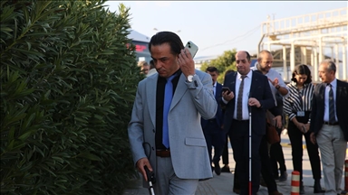 "Görünen Adımlar" uygulaması Aydın'daki görme engellilerin hastanedeki "gözü" oldu