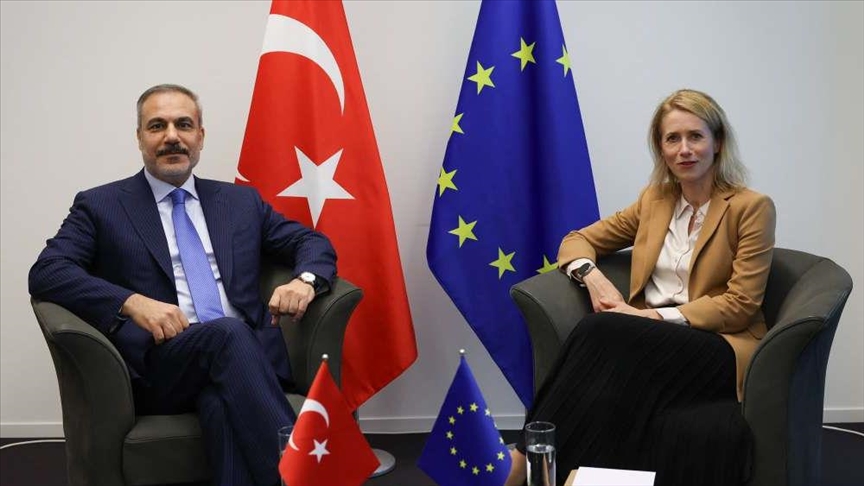 Bakan Fidan, AB Dış İlişkiler ve Güvenlik Politikası Yüksek Temsilcisi Kallas ile görüştü